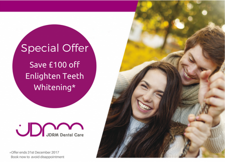 Get Whiter Teeth in time for Christmas with our Enlighten Teeth Whitening Offer